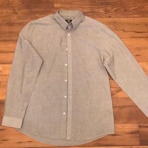 H&M Button-Up Easy Iron No Wrinkle Shirt